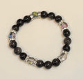 Moo-dusa | Silver Sheen Obsidian Bracelet