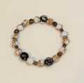 Afterglow & Amber | Golden Tiger’s Eye & Mixed Bead Bracelet