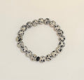 Spotted & Unbothered| 8mm Dalmatian Jasper Bracelet
